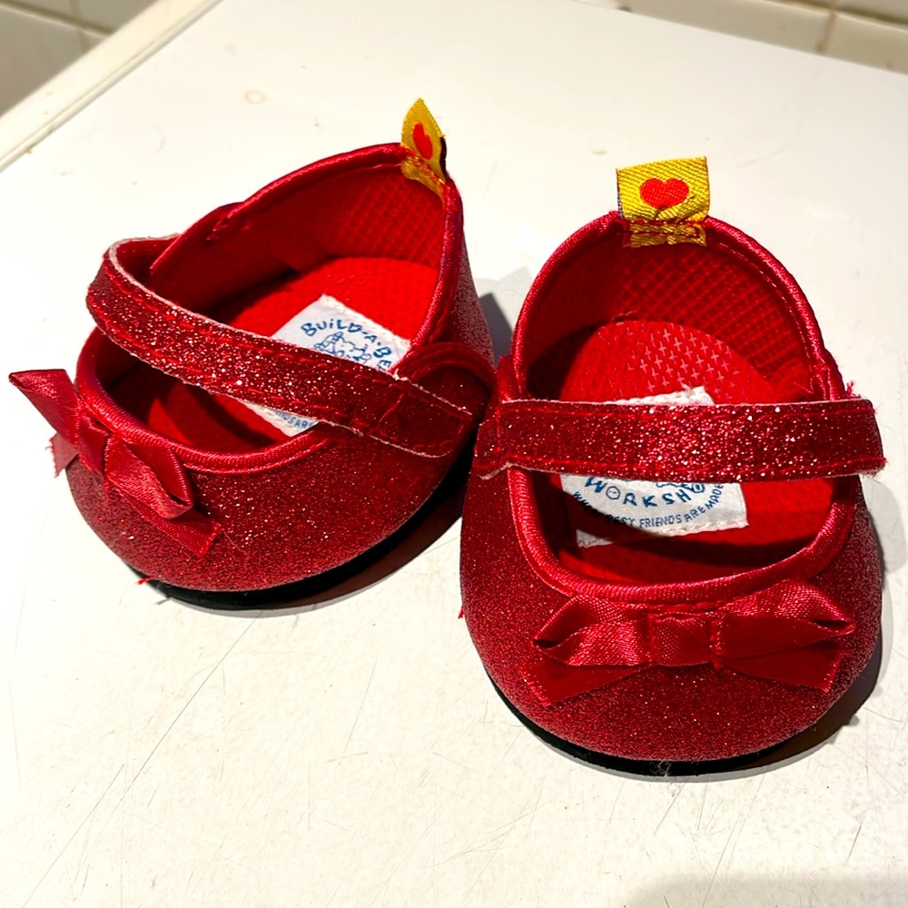 Build a bear workshop ruby slippers! Excellent condition